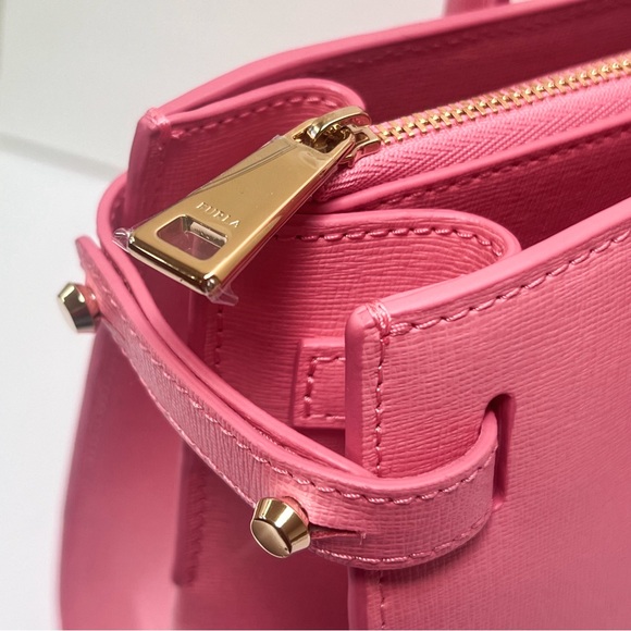 FURLA Handbag Tote Bag with strap pink color - Picture 7 of 17